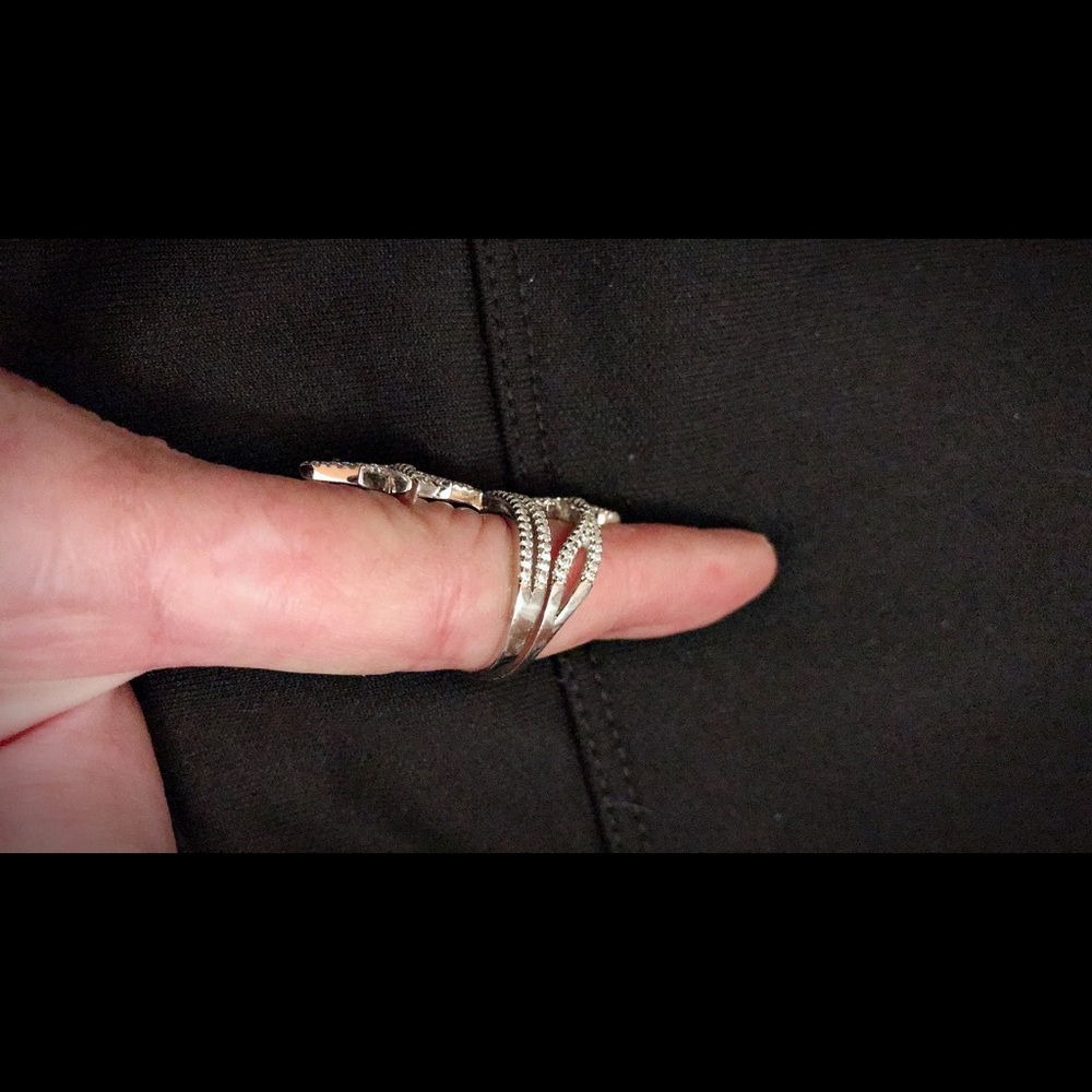 Snow flake Midi/Regular ring🌺 - Picture 3 of 4